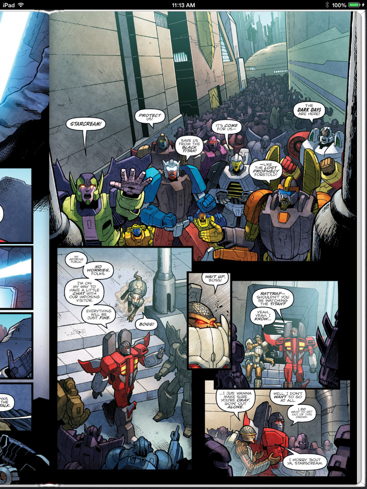 Transformers: Robots in Disguise #23 - Dark Cybertron Part 3 Comic